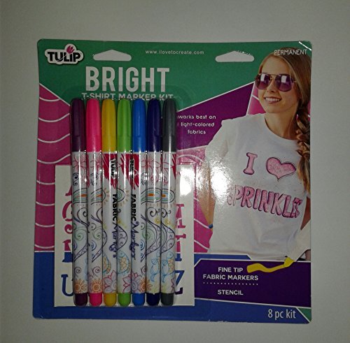 Bright T-shirt Marker Kit