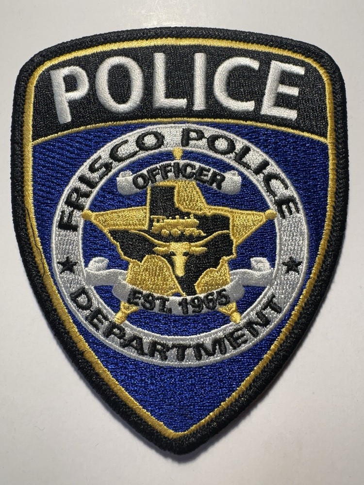Frisco Texas Police Patch