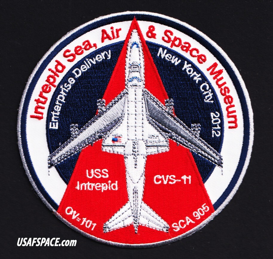 ORIGINAL - NASA - FINAL FERRY FLIGHT ENTERPRISE SHUTTLE CARRIERS - SCA - PATCH