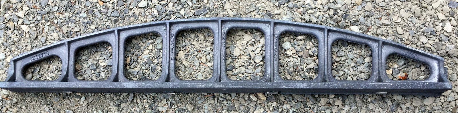 36" Lightweight Cast Iron Camelback StraightEdge Featherweight Casting. SoldOut!