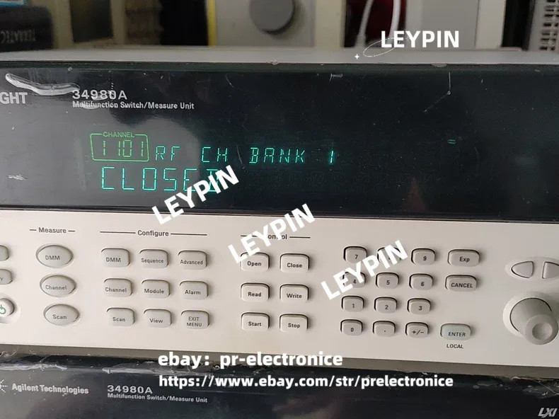 1PCkeysight Agilent 34980A Multifunction Switch/Measure Unit with DMM#Pr