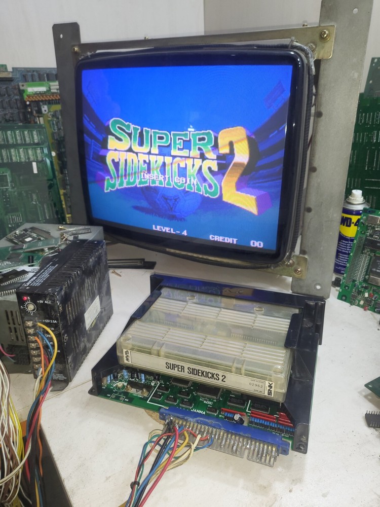 super sidekicks 2 cartridge ORIGINAL