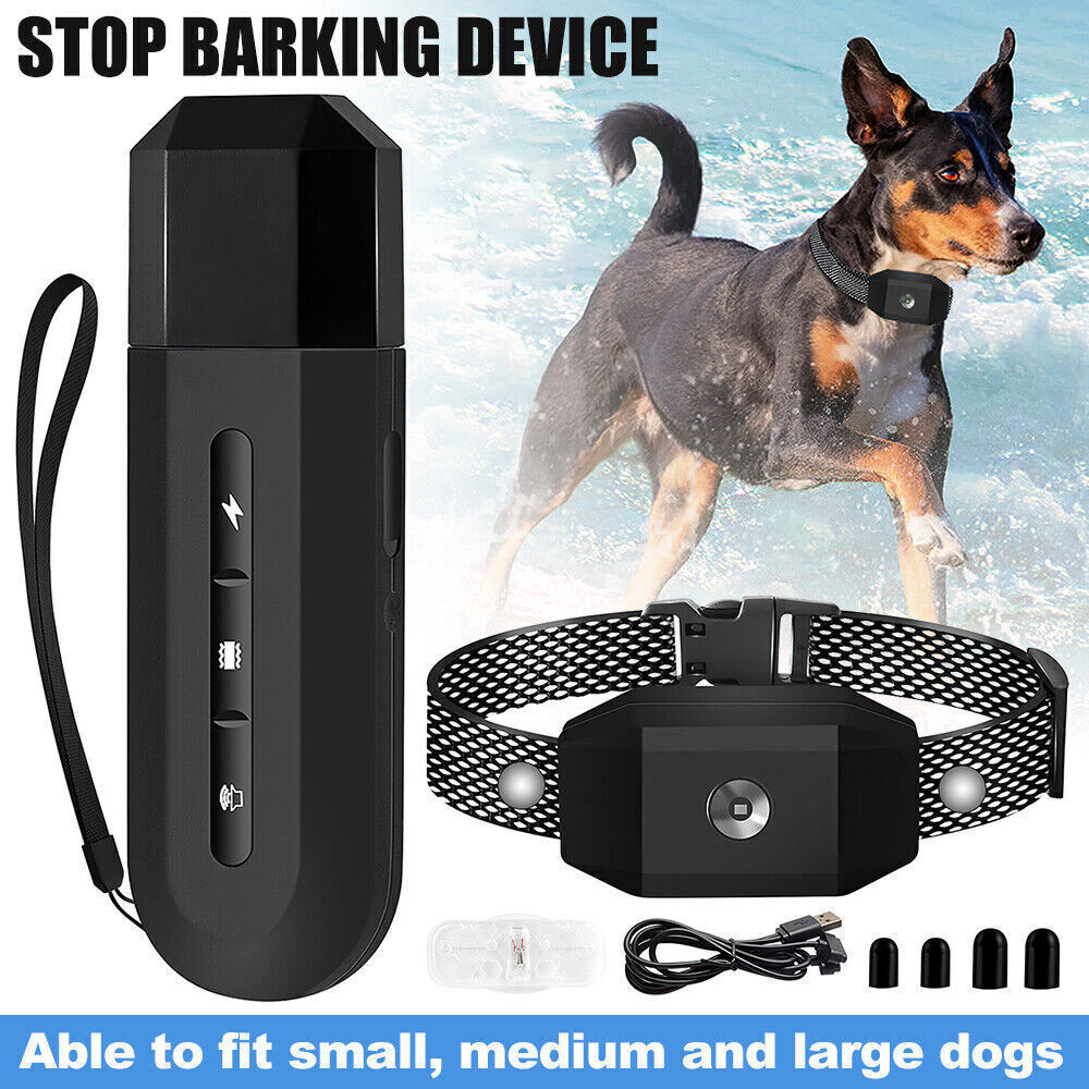 3000FT Electric Pet Dog Training E-Collar Anti-Bark Obedience Remote Control LCD