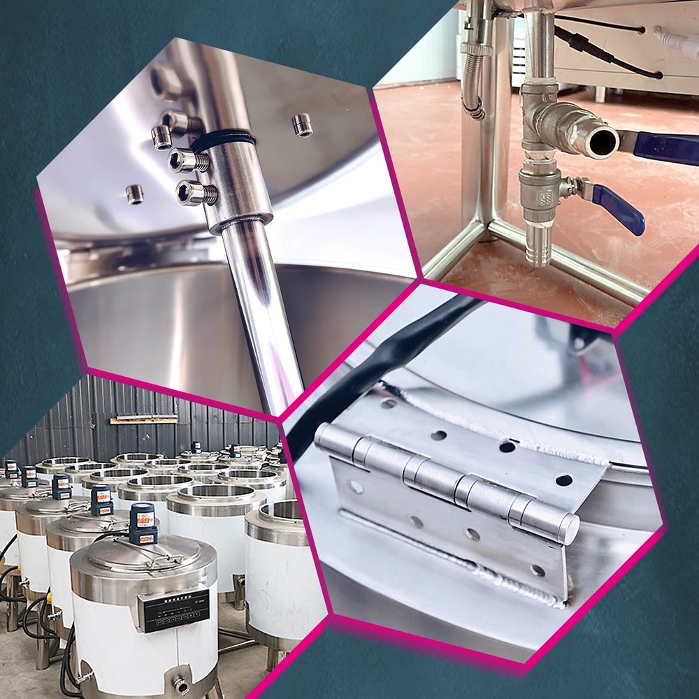 Commercial 50L Pasteurization Machine Pasteurizer with Refrigeration Function