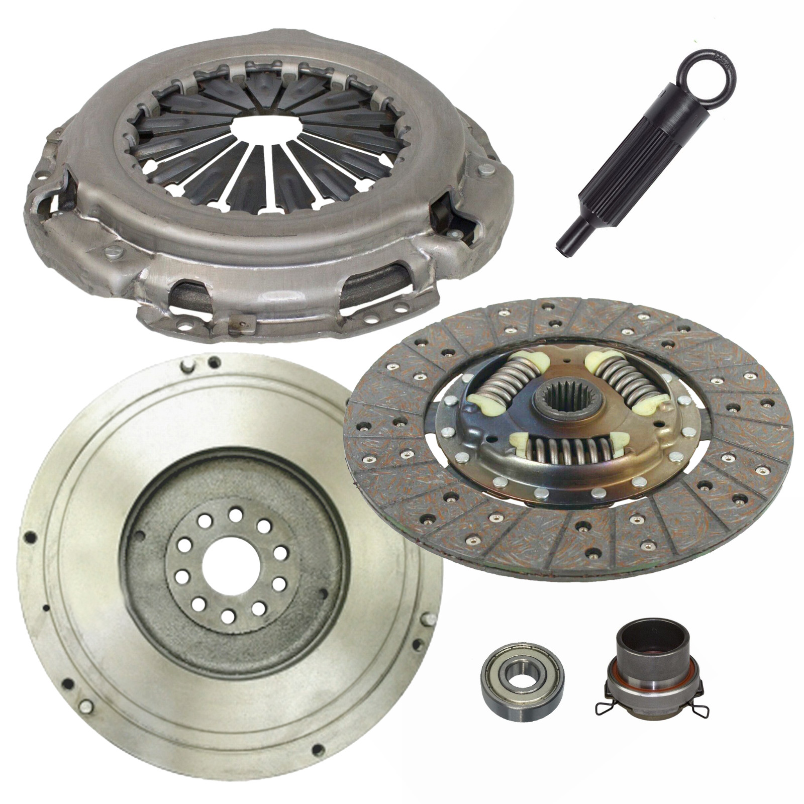 CLUTCH KIT AND FLYWHEEL FIT TOYOTA  TACOMA 4RUNNER T100 94-04 2.7L V6