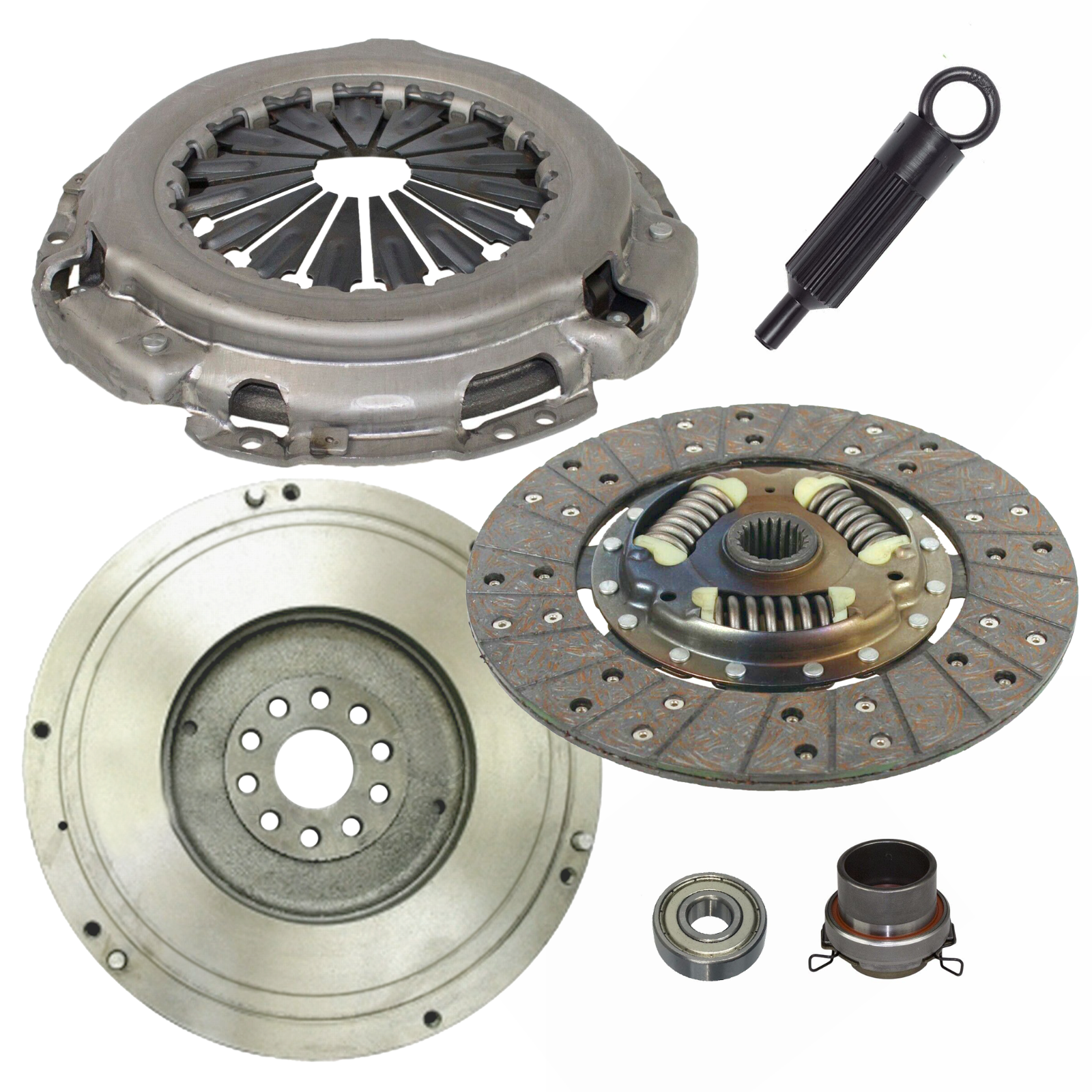 CLUTCH KIT AND FLYWHEEL FIT TOYOTA TACOMA 4RUNNER T100 94-04 2.7L V6