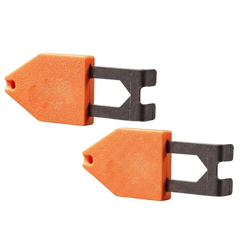 3PCS Rope Anchor Hook & 2PCS Chalk Line Tool for Drywall Roofing Carpentry