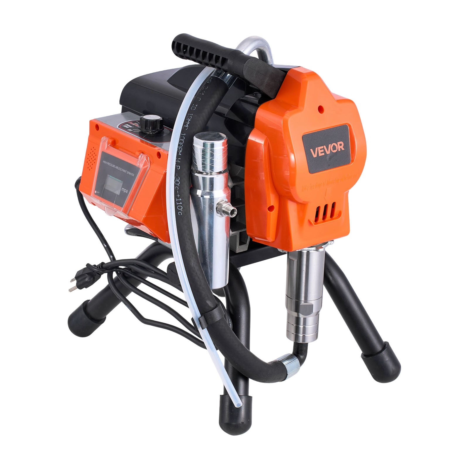 VEVOR Stand Airless Paint Sprayer Airless Sprayer 1500W 3300PSI for Apartments