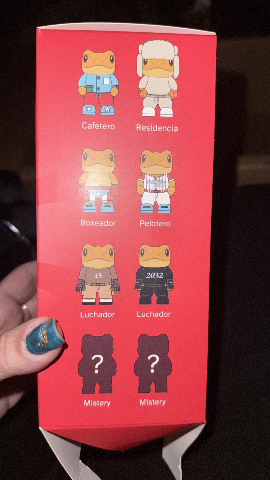 El Sapo Concho Bad Bunny DTMF Luchador #13 Red Box Limited Edition New In Box