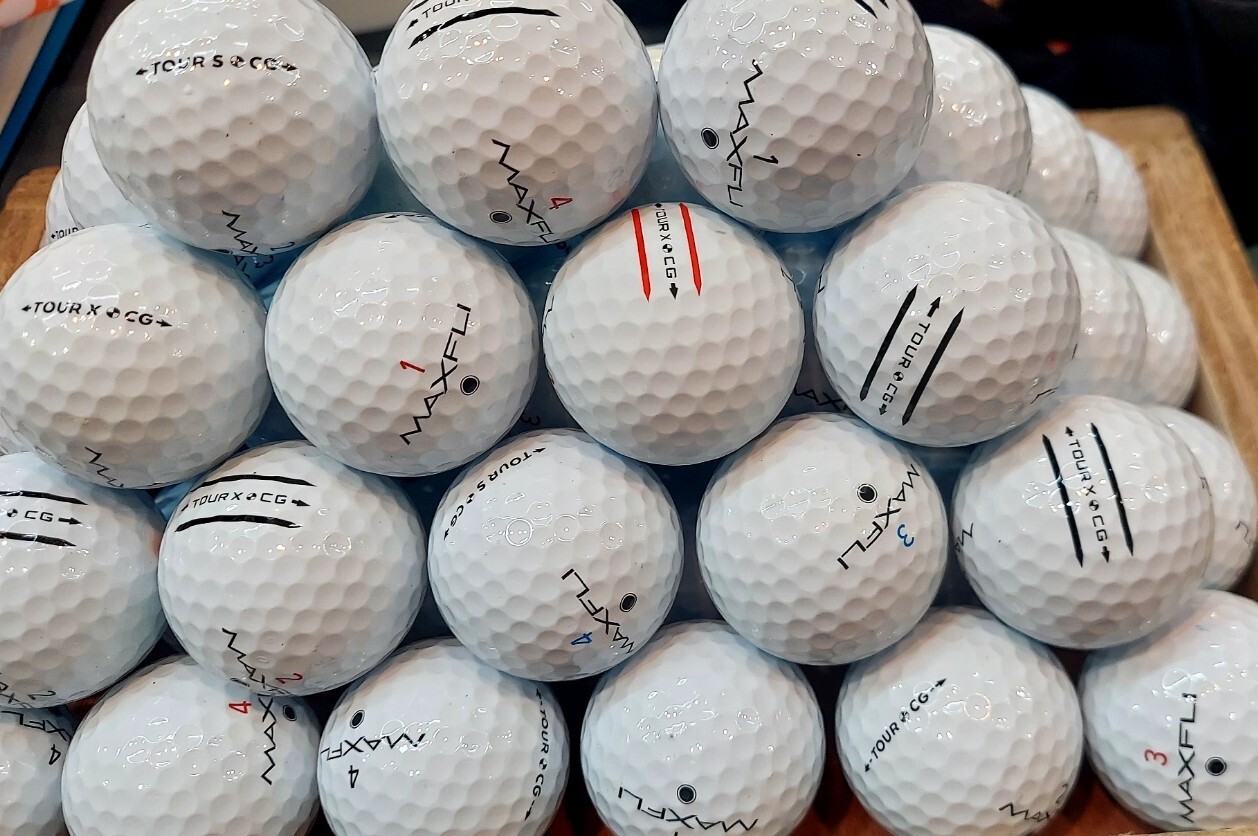 50 Maxfli TOUR CG Series (Tour, Tour X, Tour S) 5A/4A Excellent Used Golf Balls