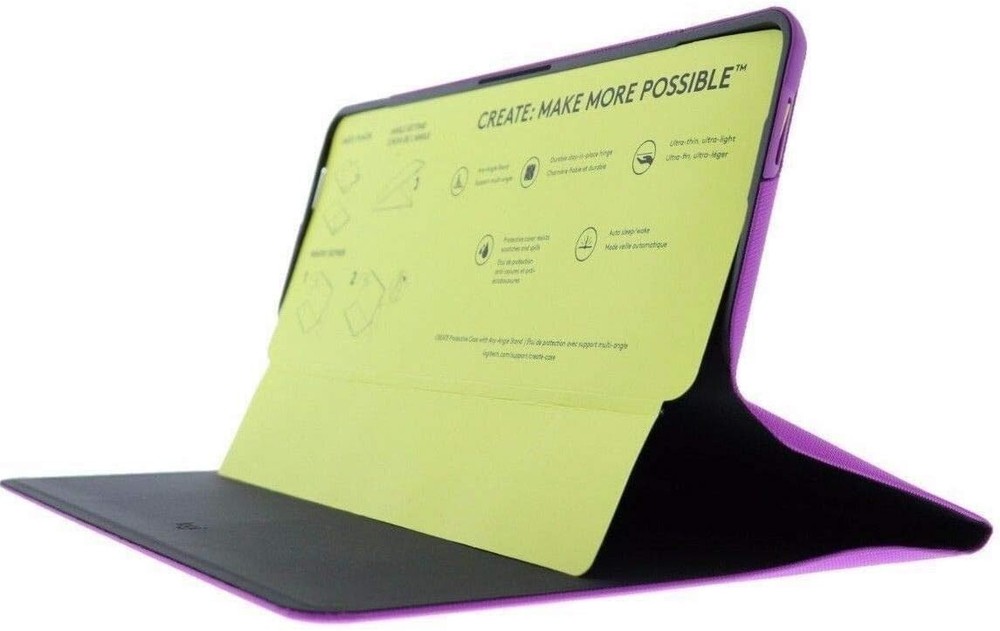 Logitech Create Protective Case w/ Stand for 12.9-Inch Apple iPad Pro 1 - Purple