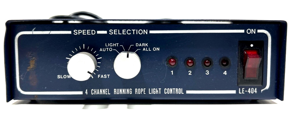 LE-404 4 Channel Running Light Control tested working