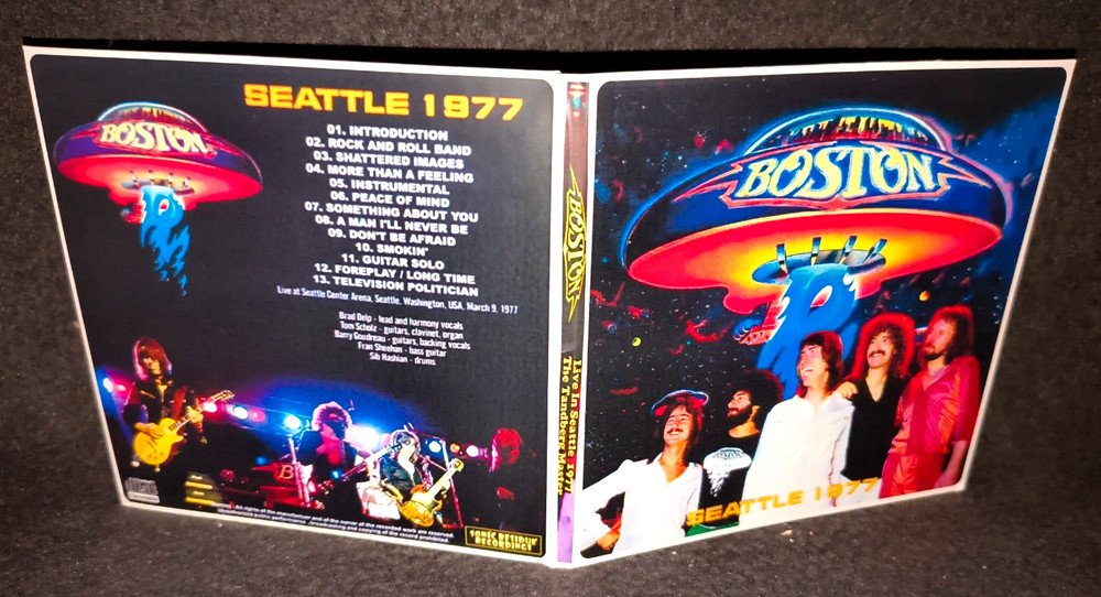 Boston Seattle 1977 Gate Fold CD Package NEW