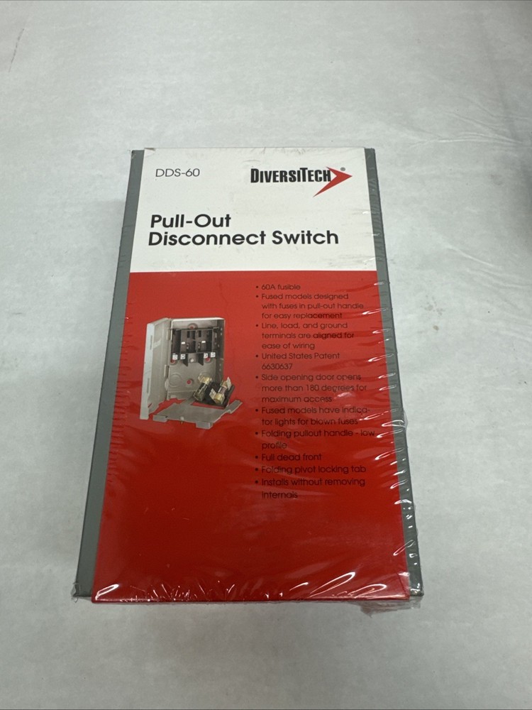 Diversitech DDS-60  Pull-Out Disconnect Switch