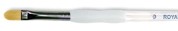 Soft-Grip Golden Taklon Filbert Brush Size 4