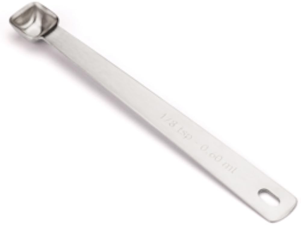 1/3 Teaspoon Single Tiny Square Bowl Measuring Spoon, Small Indivi