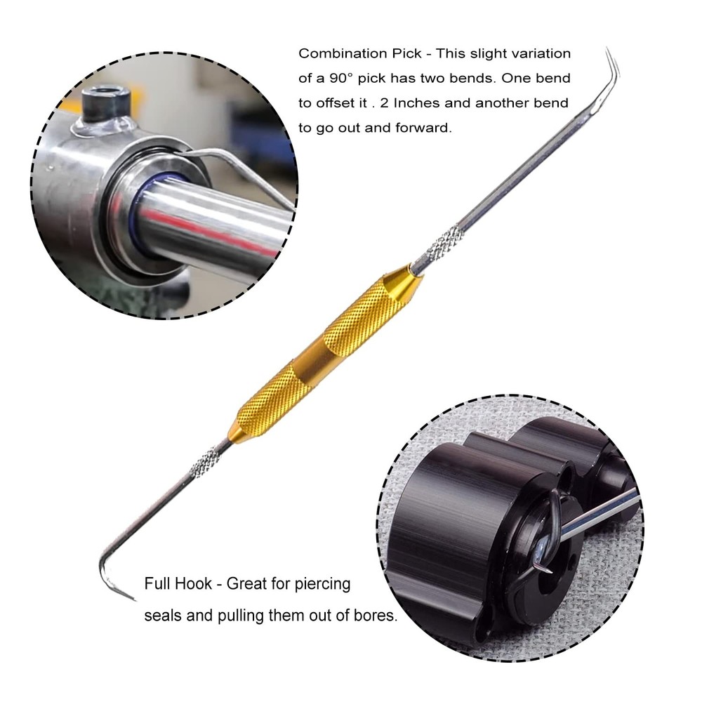 Hydraulic Seal Installation Tool Set, Cylinder Twistor Kit...