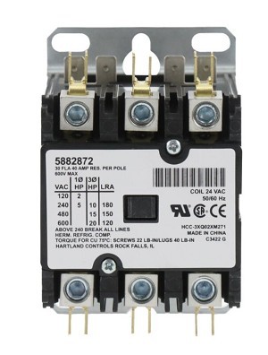 Hartland Controls 5882872 Contactor