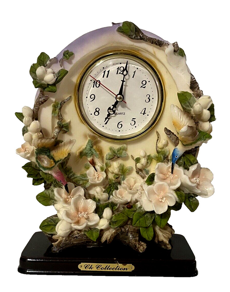 CK Collection 9" Hummingbird Mantle Clock