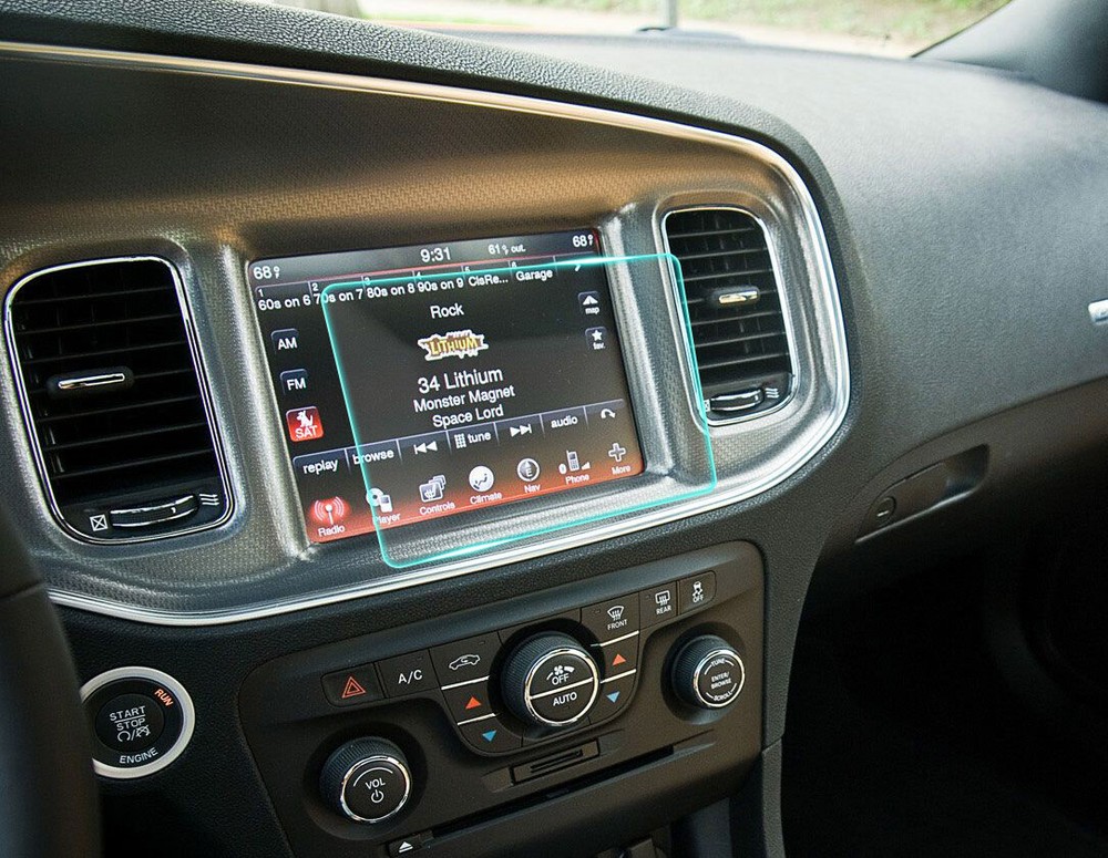 Crystal Clear Screen Protector for 2011 Dodge Charger Vehicle Navigation