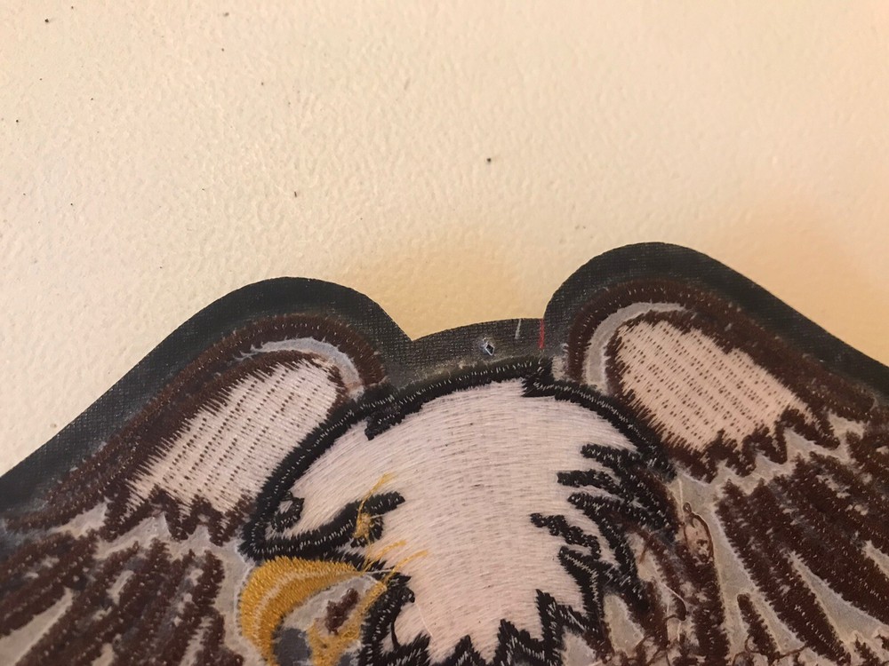 Large 10 3/4" Harley Davidson Owners Group Patch HOG Eagle Jacket Vest Wings