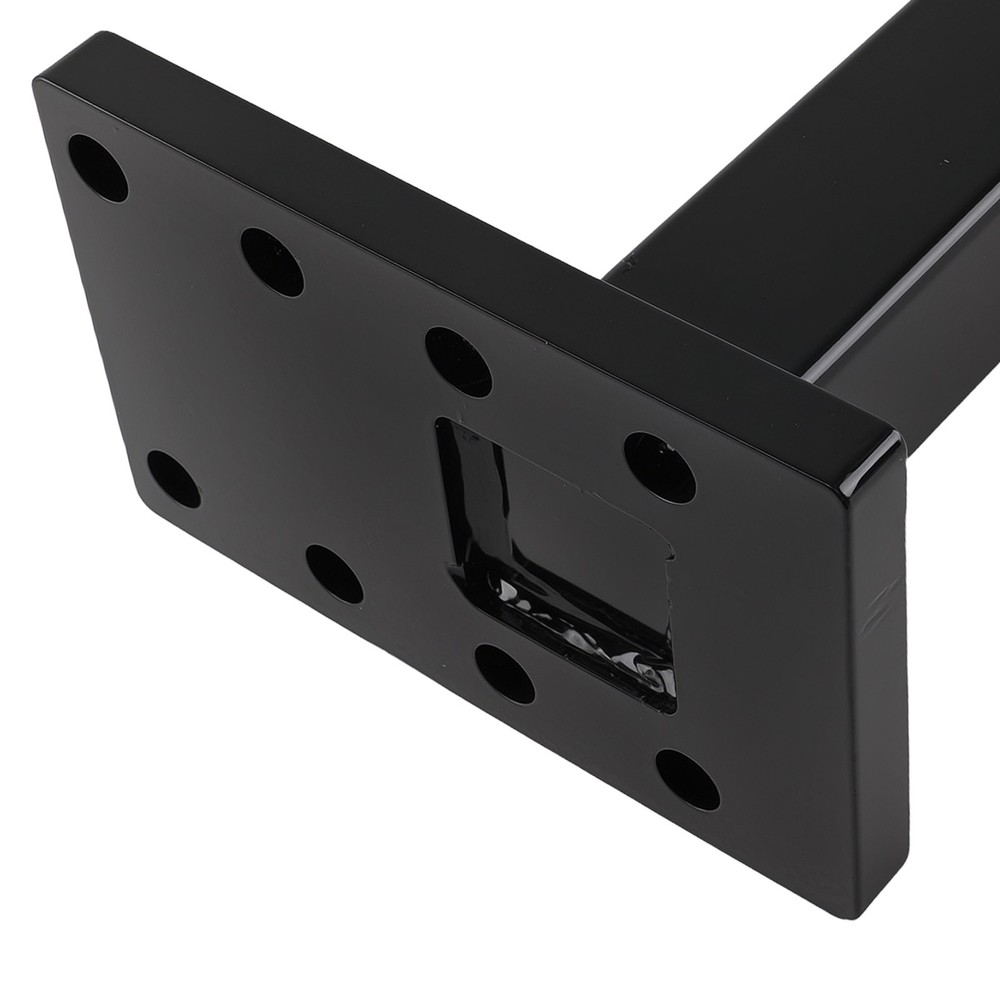 3 Position Pintle Hitch Bracket Adapter for 2" Receiver Adjustable 20000 lbs