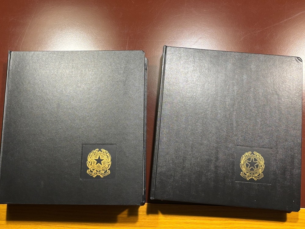 GBE BOLAFFI album with case for ITALY REPUBLIC - 2 available