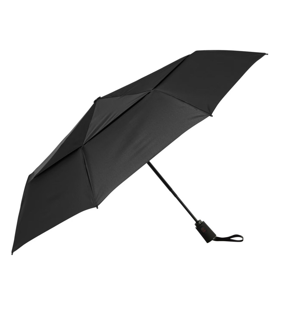 Wind Storm Black Large Umbrella Automatic Open Large 37” Coverage Windproof