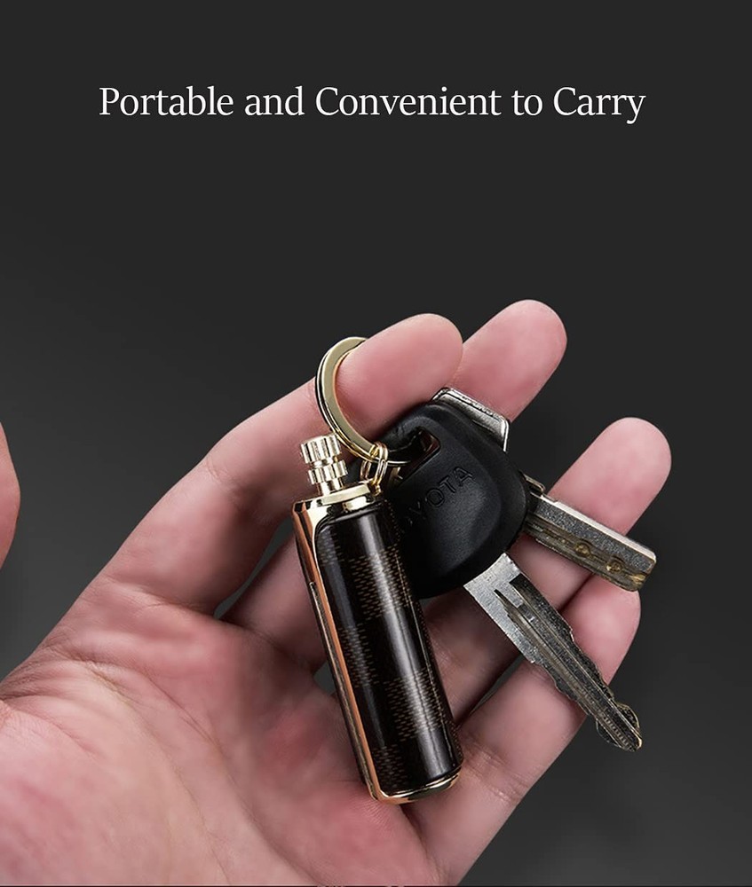 Permanent Match Lighter Forever Never Ending Match Lighter with Keychain,Surv...