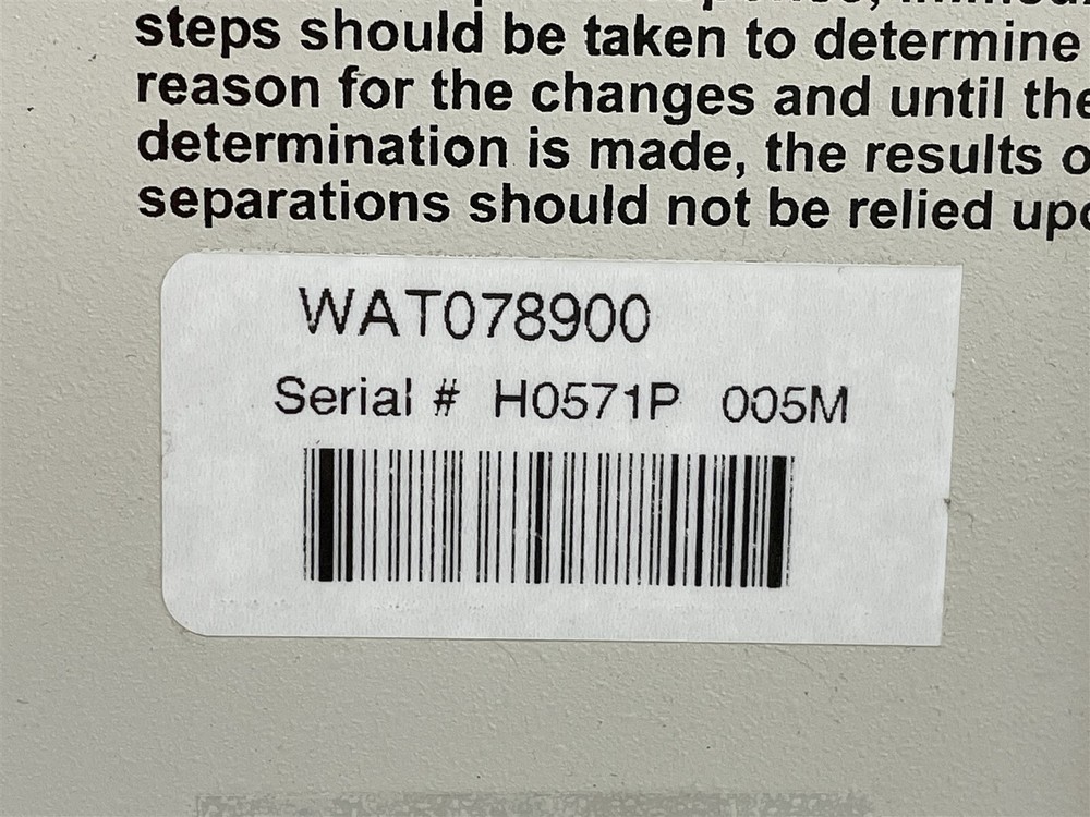 WATERS 717PLUS CHROMATOGRAPHY AUTOSAMPLER WAT078900 + HEATER COOLER MODULE