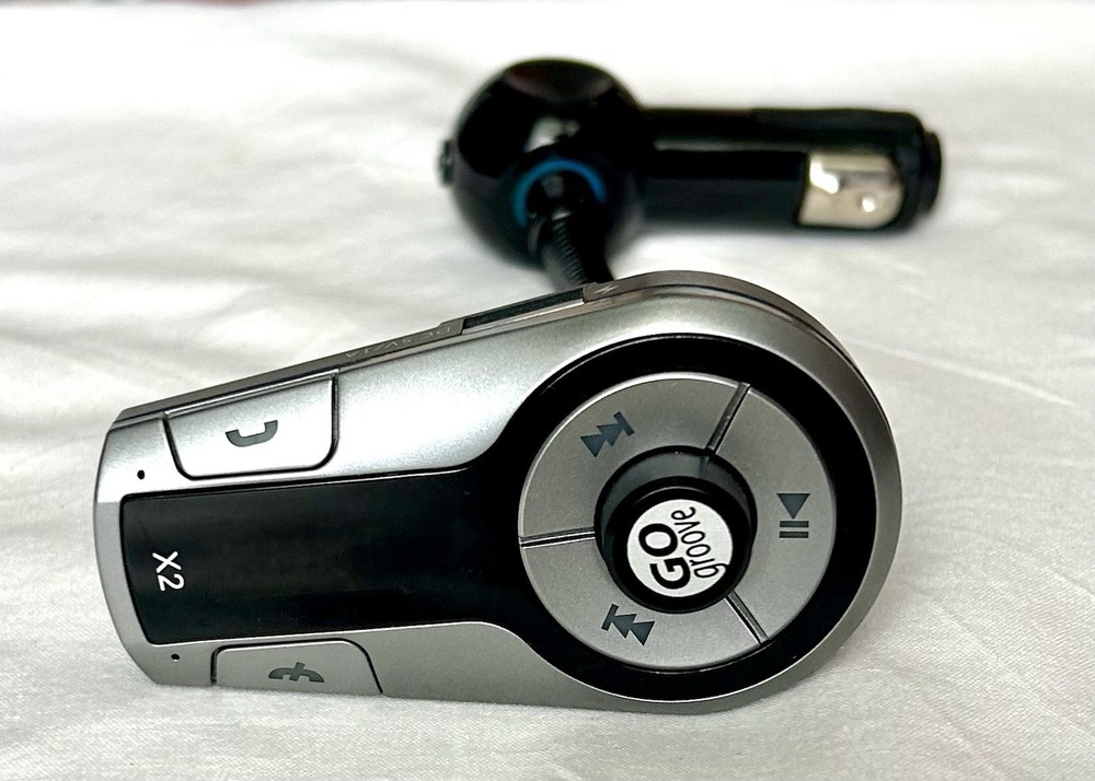 Gogroove FlexSMART X2 Bluetooth in Car FM Transmitter W/USB Charger