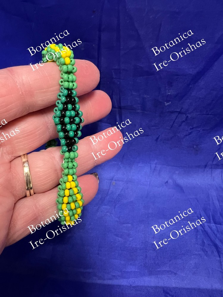 Ilde ide elastizado Orula con Ogun Oggun Gr santeria religion yoruba