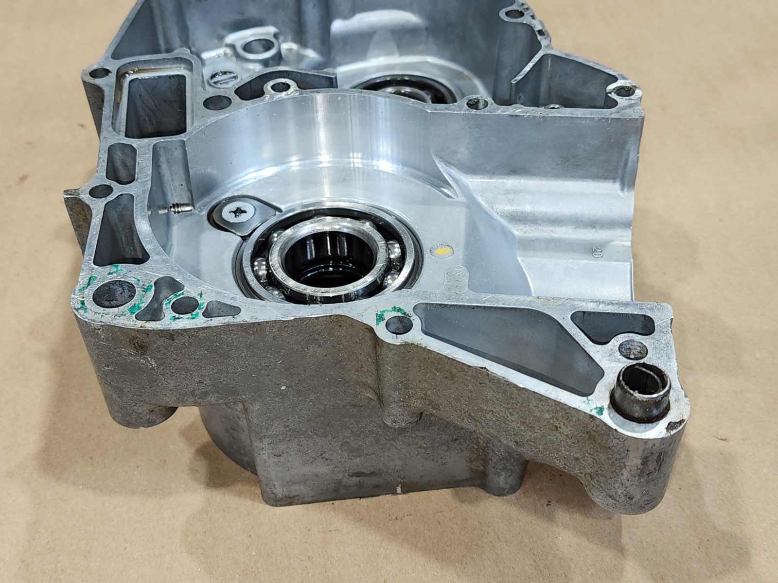 2015 Suzuki RMZ250 RMZ 250 OEM Left & Right Engine Crankcase Case Bottom End