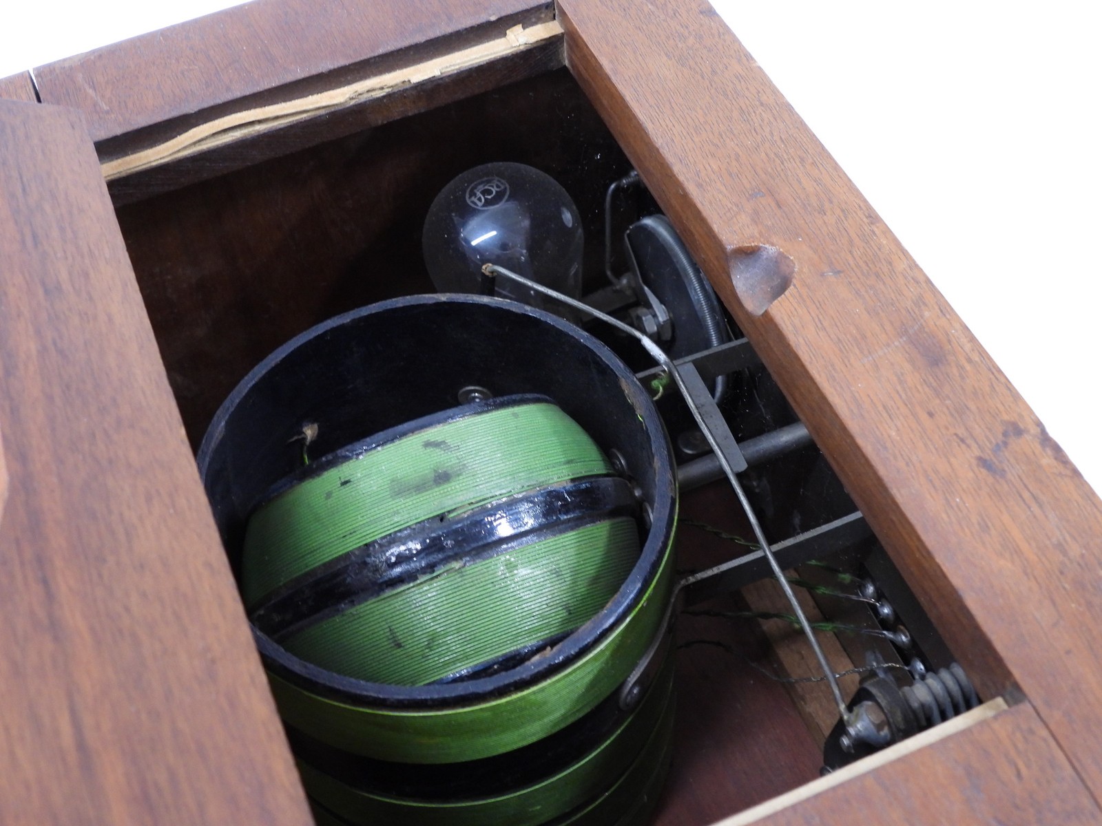 Monroe H McKillip D-7 Antique Regenerative Tube Radio Receiver (nice)