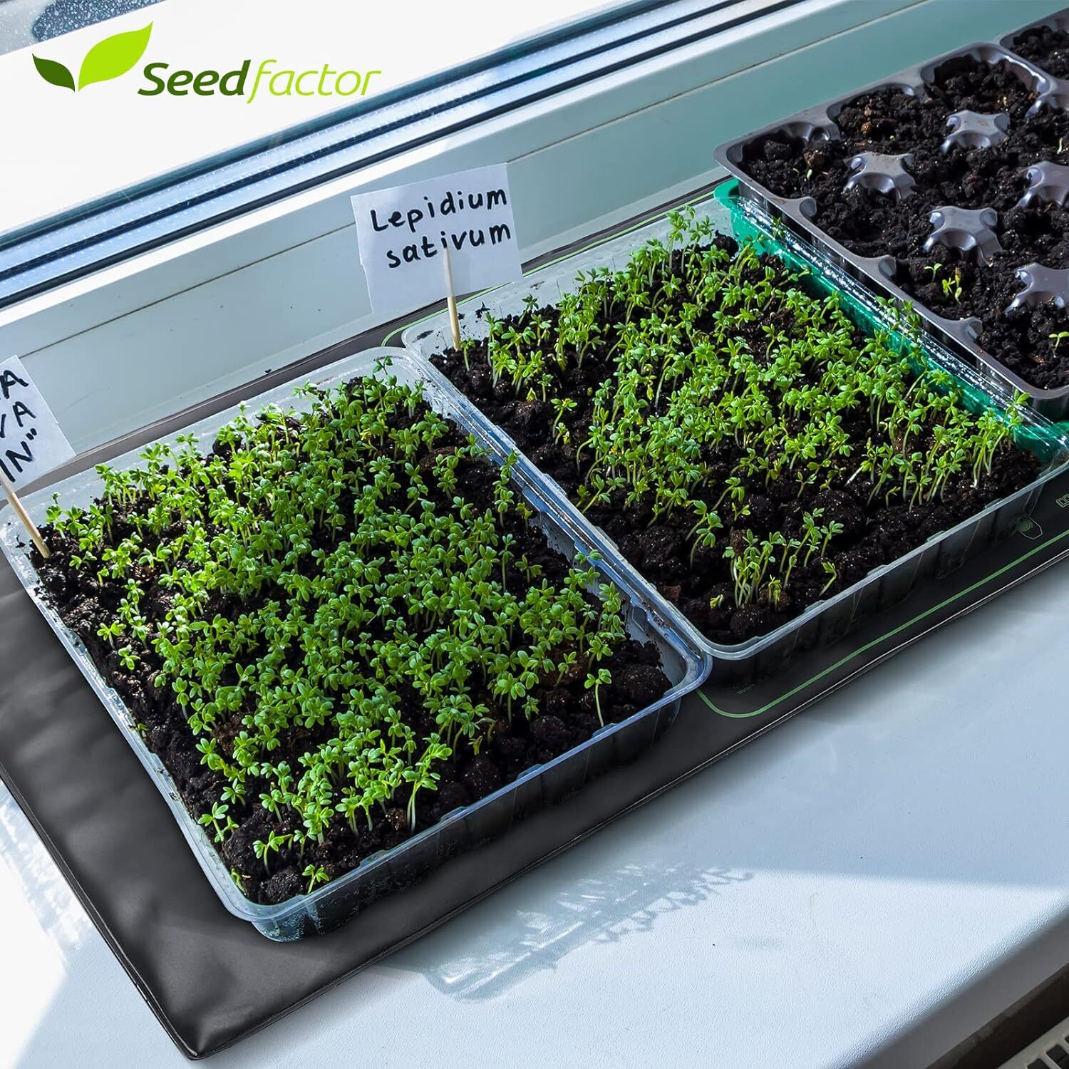 MET Seedfactor Warm Hydroponic Heating Pad for Indoor Home Gardening SeedStarter