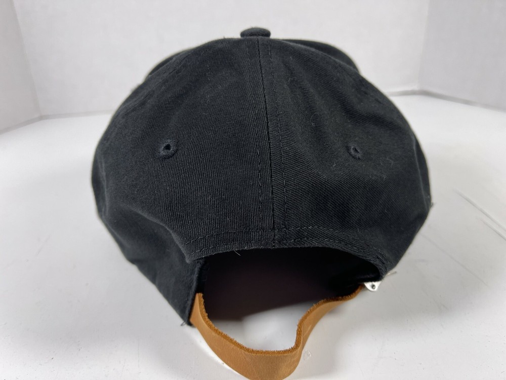 Corvette Casual strapback Black Hat Logo & Script Spellout Chevrolet race speed