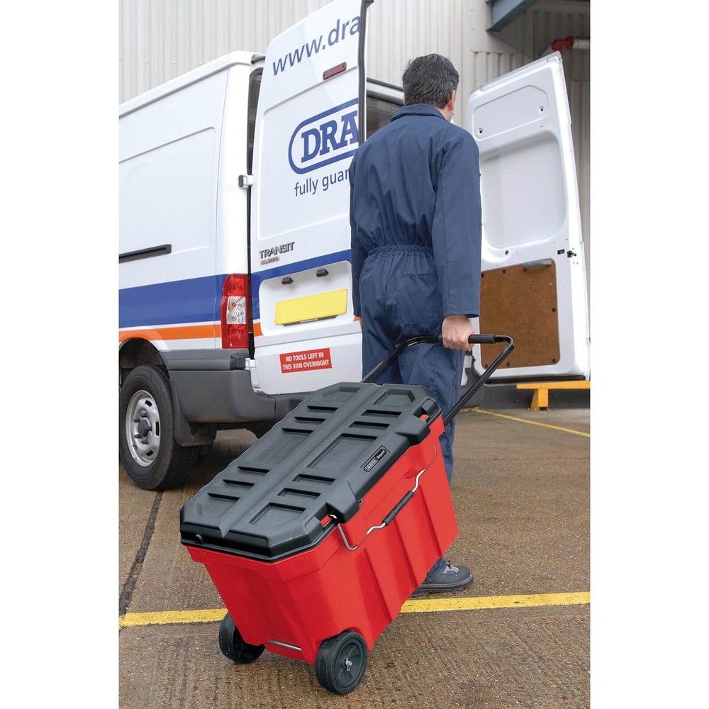 Draper Expert Wheeled Plastic Tool Box 760mm