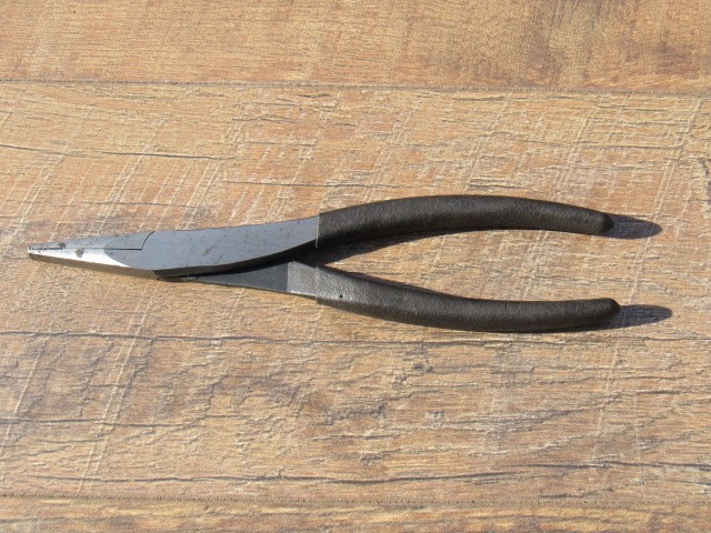 CRAFTSMAN TOOLS 9- 45807 8" DUCK BILL LONG NOSE PLIERS WF 945087 MADE IN USA