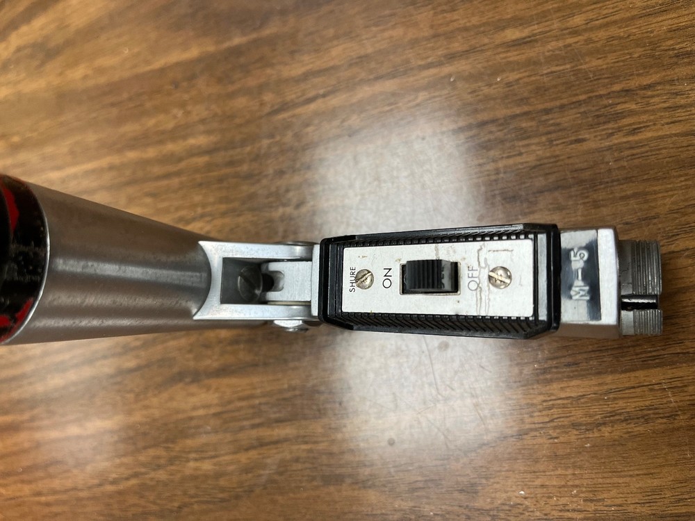 Shure microphone vintage