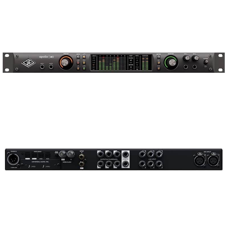 Universal Audio Apollo X6 Thunderbolt 3 Audio Interface