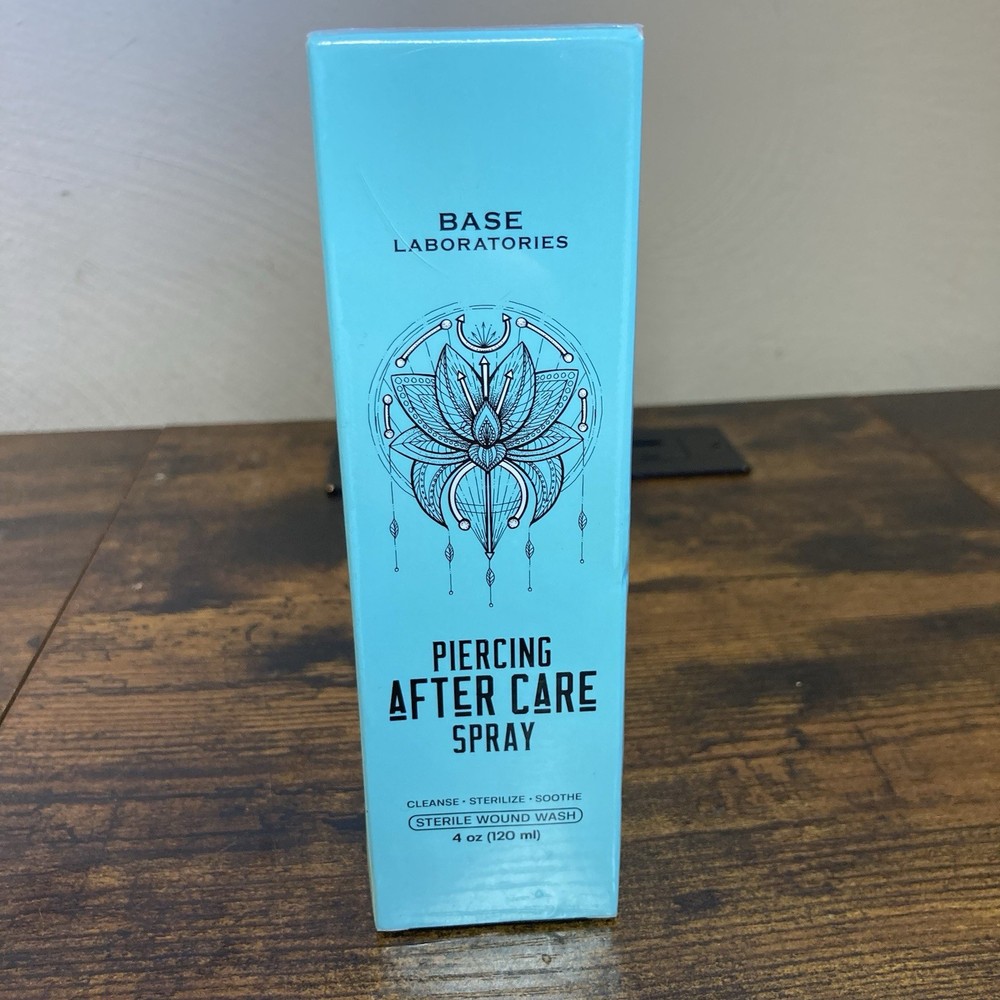 Base Labs Piercing After Care Spray 4oz