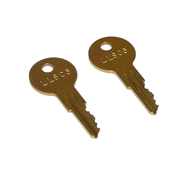 2 - LL805 Replacement Keys fit Edwards Fire Alarm Panel Pull Stations