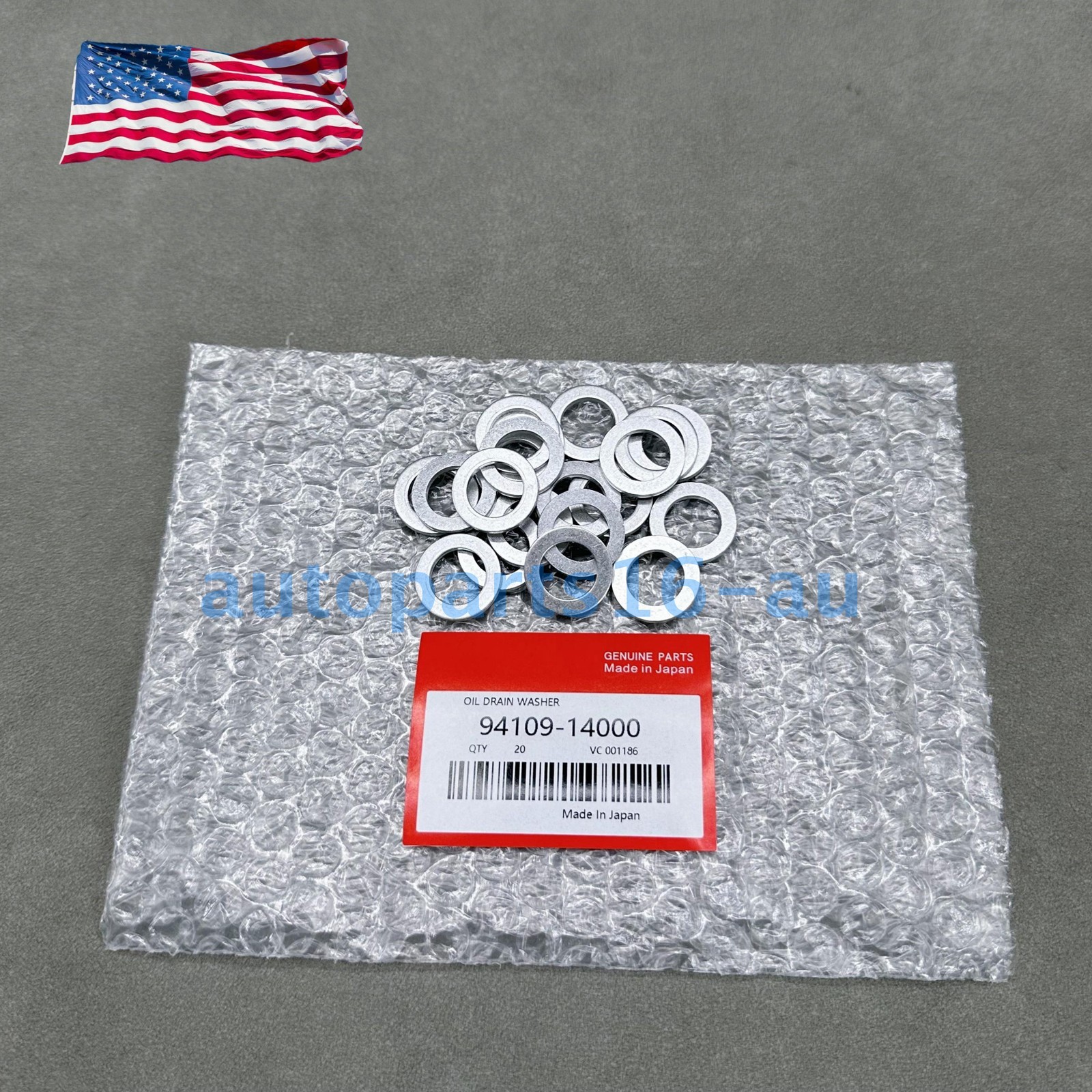 OEM! 20x 14MM OIL DRAIN PLUG CRUSH WASHERS 94109-14000 FOR HONDA/ACURA US
