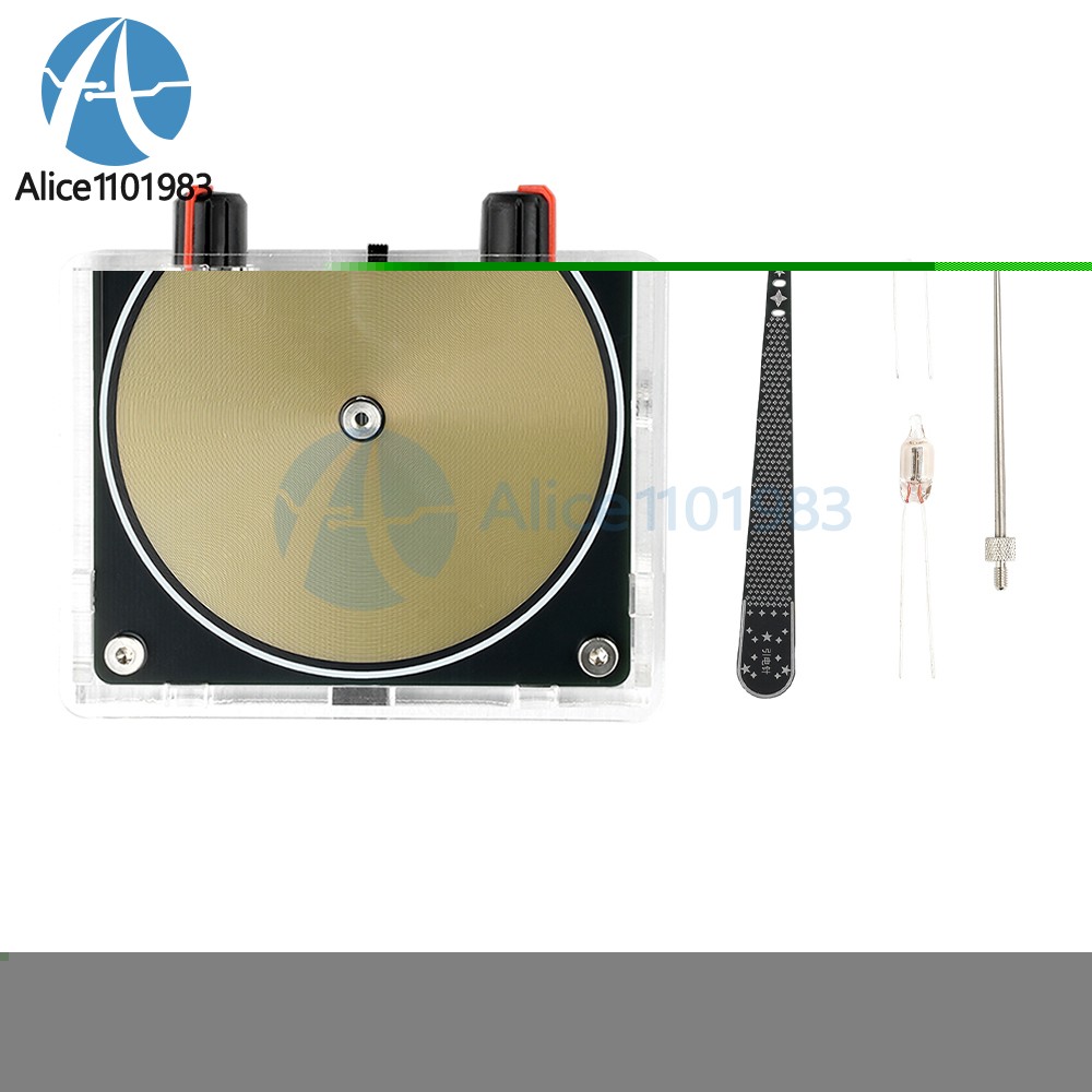 Tesla Coil Plasma Music Loudspeaker Bluetooth Touchable Artificial Lightning DIY
