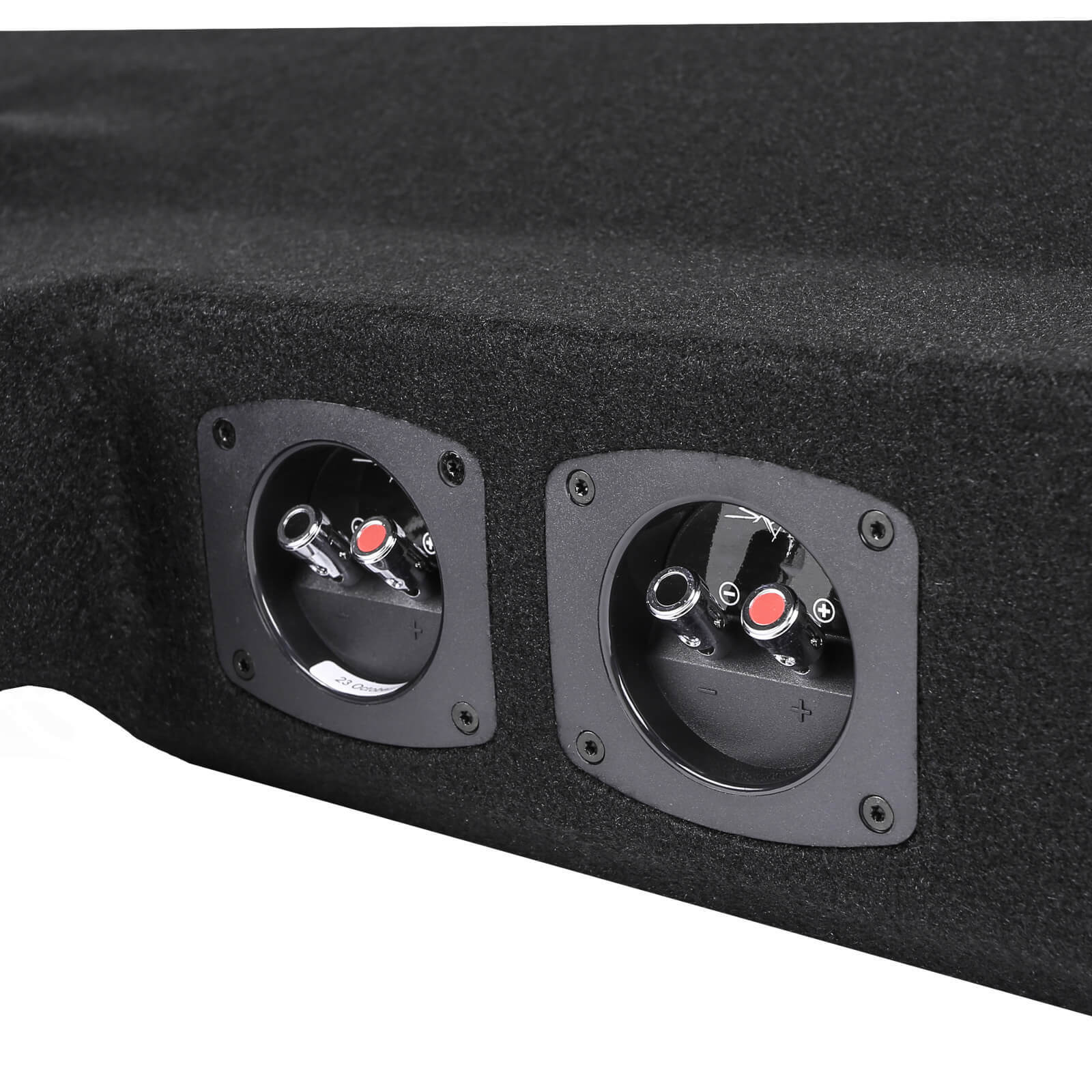 Fits 2015-Up Ford F-150 Super Cab Dual 8" Sealed Subwoofer Enclosure