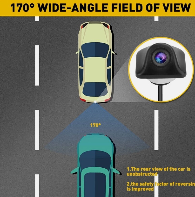 Universal Car Rear View Camera Auto Parking Reverse Backup Camera Night Vision