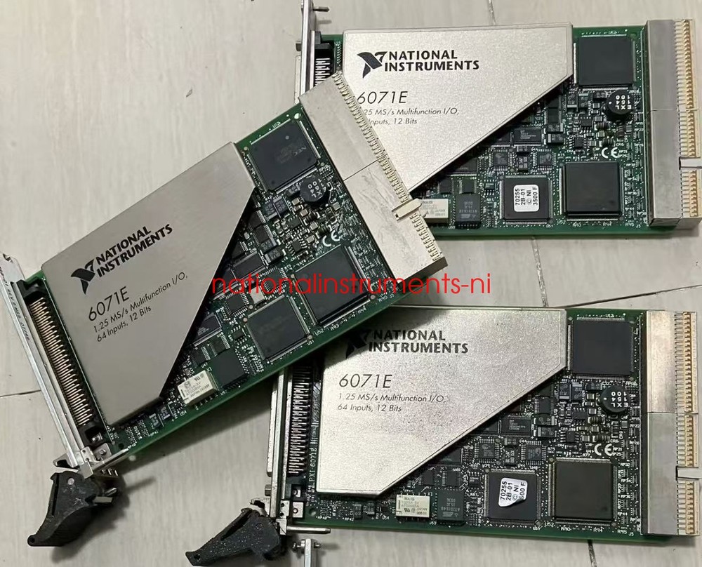 National Instruments NI PXI-6071E DAQ Card, Multifunction Tested completed