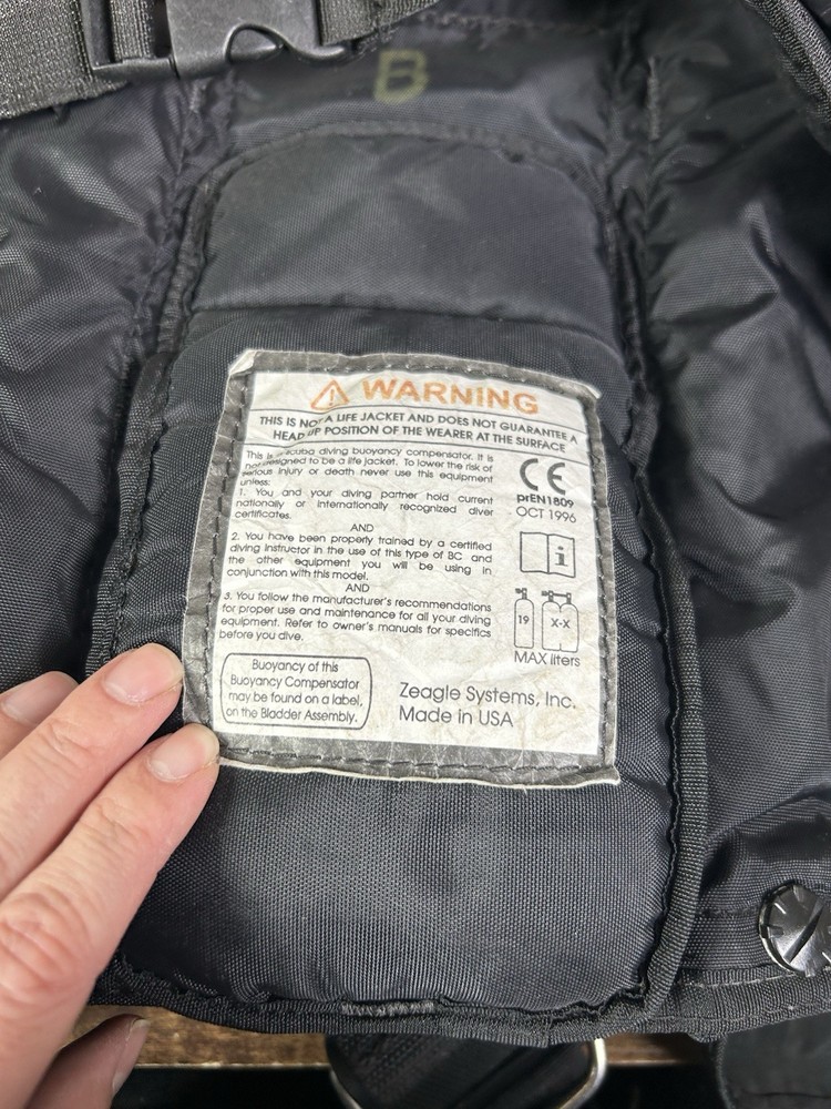 Zeagle Scout BCD - Large - Used - Untested