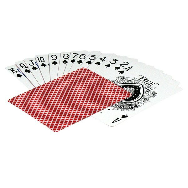 "Bee" Diamond® Back - Standard Index Playing Cards, Single Deck (Red), *NEW*