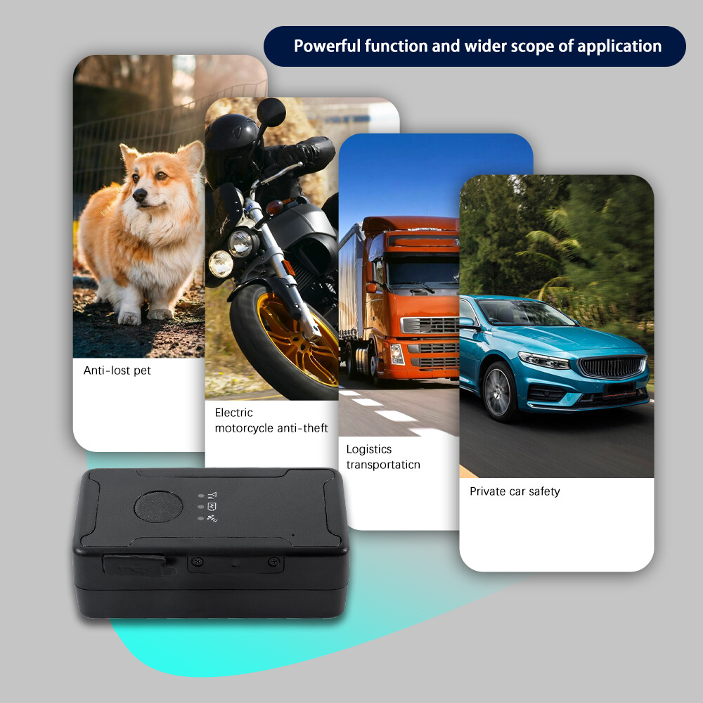 GPS Tracker 4G LTE Tracking Device Magnetic Intelligent Alarm IOS & Android Apps